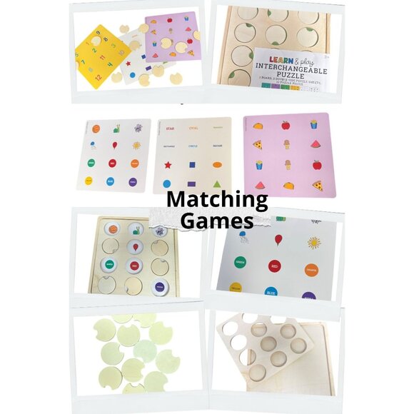 Learn & Play Interchangeable Educational Puzzle Set For Curious Young Minds - Picture 1 of 16